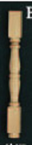 Dollhouse Miniature Spindles, 2-1/8 In Long, 4Pk